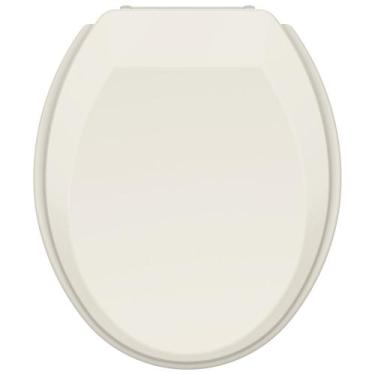 Imagem de AsseAssento Sanitário Oval Universal Biscuit  Tampa de Vaso em Polipro