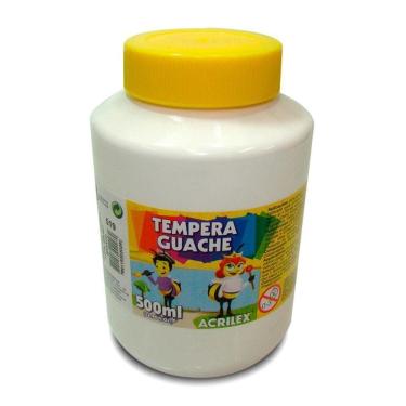Imagem de Tinta guache Branco 500ml 519 Acrilex