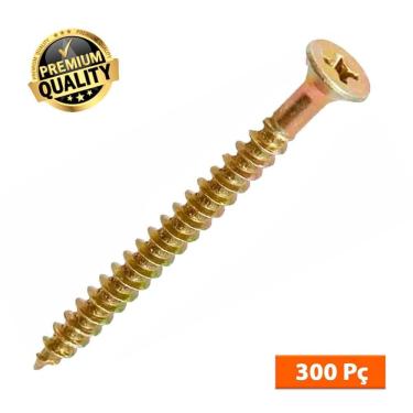 Imagem de Parafuso Madeira Chipboard Chata 5.0 X 50 200 Pç