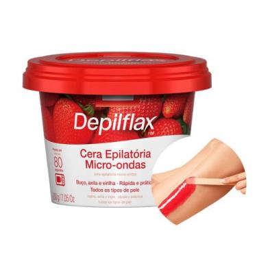 Imagem de Cera de Microondas para Depilação Corporal Buço Axila e Virilha Morang