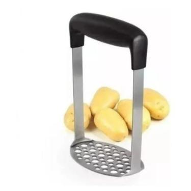 Imagem de Amassador Espremedor De Batatas Frutas Legumes Aço Inox - Kehome