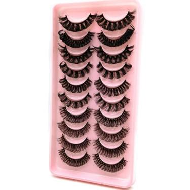 Imagem de Cílios postiços royaomis 3D Russian Strip Lashes D Curl 15 mm