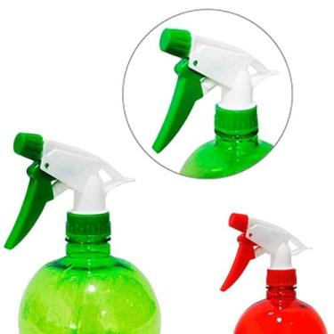 Imagem de Pulverizador Bolinha 350ml – Borrifador Plástico Multiuso para Plantas, Limpeza e Cabelos - Cores Sortidas