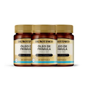 Imagem de KIT 03 UN ÓLEO DE PRÍMULA 2000MG 60 SOFTGELS - DR. BOTÂNICO