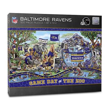 Imagem de YouTheFan Quebra-cabeça NFL Baltimore Ravens Dia do Jogo no Zoológico 500 peças