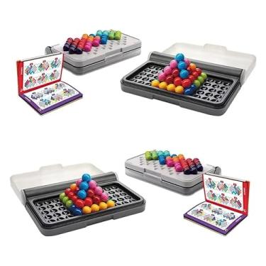 Imagem de Quebra Cabeça 120 Desafios Brinquedo Educativo de Aumento Intelectual Qi Portátil Mini Gênio de Bolso Linha Premium M5 Armarinhos