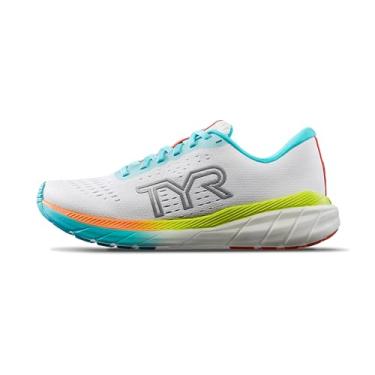 Imagem de TYR Tênis de corrida unissex adulto Rd-1x, Branco/Multi, 11 Women/9.5 Men