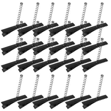 Imagem de VOSAREA 100 peças de grampos de cabelo de metal com bico de pato para penteado, artesanato, grampos de cabelo faça-você-mesmo, presilhas para festa escolar, Natal, acessórios DIY grampos de cabelo