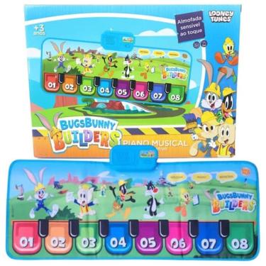 Imagem de Piano Musical Interativo - Tapete Musical Bugs bunny Bulders OFFICIAL BRAND COMPA