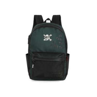 Imagem de Mochila de Costas Escolar One Piece Luxo Resistente Pirata - Luxcel, V