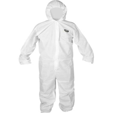 Imagem de Macacão com Capuz Branco Tamanho Gg Ai 30 Ppl Vonder Plus