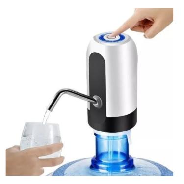 Imagem de Dispensador de água galão Bomba Elétrico automático Mudar garrafa de água Recarregavel USB