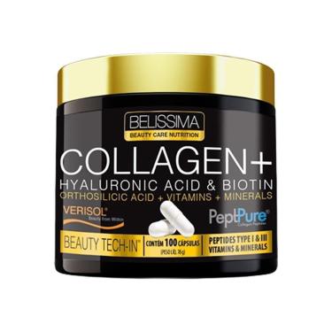 Imagem de Collagen+ Verisol 100 Cápsulas  - Black Skull-Unissex