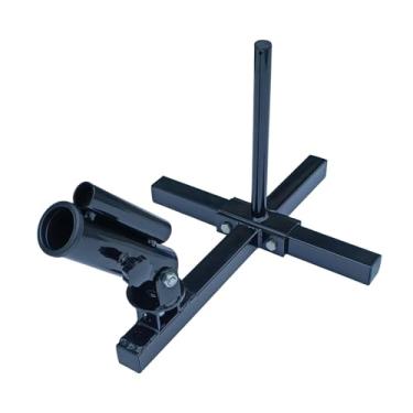 Imagem de harayaa Acessório para barra T para remada, encaixe em barra de 1" e 2" e inserção de poste estável multifuncional para treino de força central