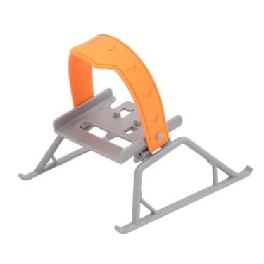 Imagem de Extensão do trem de pouso do drone, perna dobrável, leve, estável e segura, proteção aprimorada para material ABS Mini 4 Pro (laranja)
