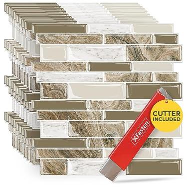 Imagem de Azulejo adesivo 2020B-C010 12" × 12", 10 peças por conjunto, 2,3 mm