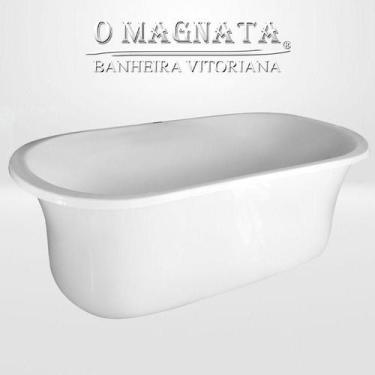 Imagem de Banheira Freestanding de Imersão Acrílico 1.72m - O MAGNATA BANHEIRA V