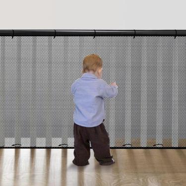 Imagem de Rede de malha de segurança Baby Banister Guard Cupount 4,5 m x 1 m pre