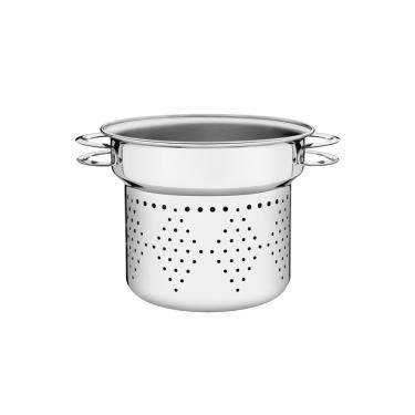 Imagem de Cozi-Pasta Tramontina Solar em Aço Inox 24 cm 8 Litros