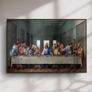 Imagem de Quadro Decorativo Santa Ceia - ArtBeni Quadros
