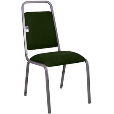 Imagem de Cadeira Empilhável Para Hotelaria Linha Hotel Fremon Verde