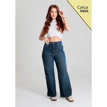 Imagem de Calça Jeans Sawary Wide Leg Petit - 280361