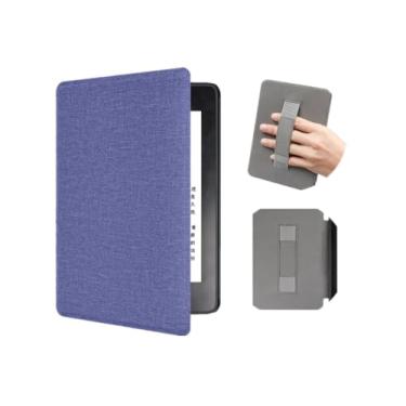 Imagem de Akacy Capa com função auto despertar/hibernar/à prova d'água para Kindle (10ª geração, modelo: J9G29R, lançado em 2019) 15.2 cm com capa de alça (11)