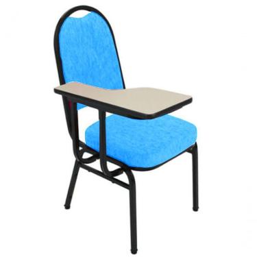 Imagem de Cadeira Universitária Para Auditório Linha Hotel Azul