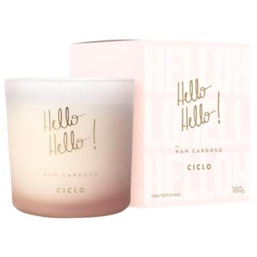 Imagem de CICLO VELA AROMATICA HELLO HELLO NAH CARDOSO 180G