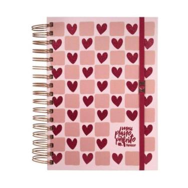 Imagem de Meu Plano Perfeito: Florescer, Planner Sem Data Para Adolescentes, Capa Coração | Planner 2026