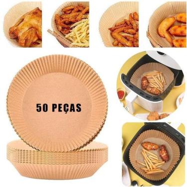 Imagem de Papel Para Air Fryer Antiaderente Protetor Descartável