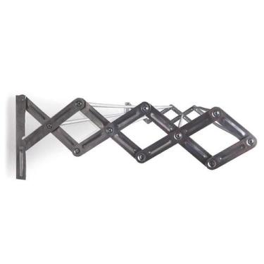 Imagem de Varal Sanfonado de Alumínio 100cm - Mor