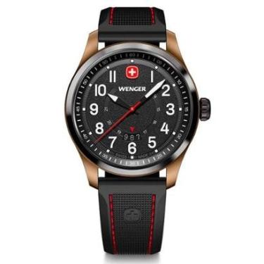 Imagem de Relógio Suíço Wenger Terragraph Preto e Bronze 01.0541.124-Masculino
