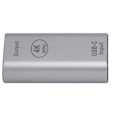 Imagem de SUNGOOYUE Adaptador Tipo C para, Conversor de Vídeo USB-C 4K 60 Hz, Liga de Alumínio, Compatível Com Operacional X, para Streaming de Apresentações (#13)