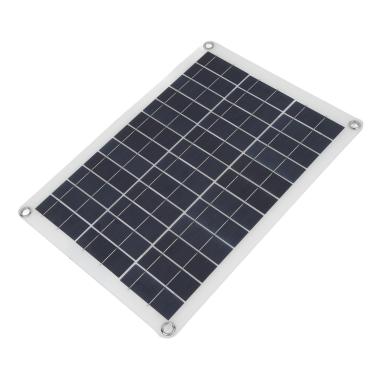 Imagem de Phefop Painel de Carregamento Solar de 15 W, Silício Monocristalino, Classificação IP65, Instalação Flexível, Adequado para Câmeras de Vigilância e Campainhas