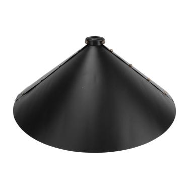 Imagem de Luqeeg Protetor de PVC de Conexão Rápida para Esquilo Externo para Alimentador de Pássaros, Superfície Elegante, Varanda e Pátio, Preto, 1 Gancho (#12)