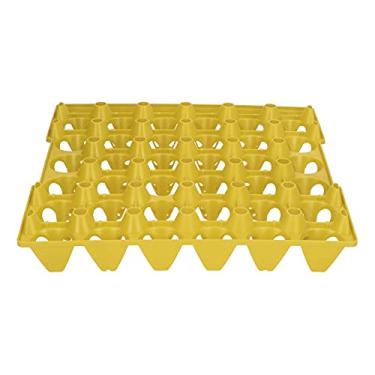 Imagem de HEEPDD Bandejas de Ovos Bandejas de Ovos para Galinhas, Fazenda, Cozinha, Casa, 30 Suportes de de Células Com Design de Ranhura Segura, Caixas de Armazenamento de, 5 Peças, Jardinagem de Plástico