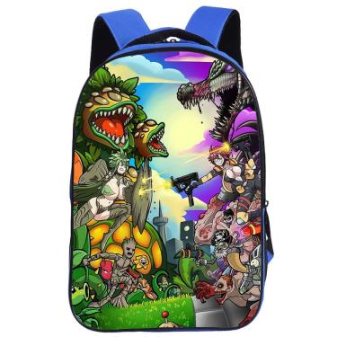 Imagem de Mochila escolar Plants vs Zombies Anime Schoolbag