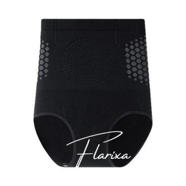 Imagem de Calcinha Modeladora Feminina De Cintura Alta Sem Costura Com Controle 