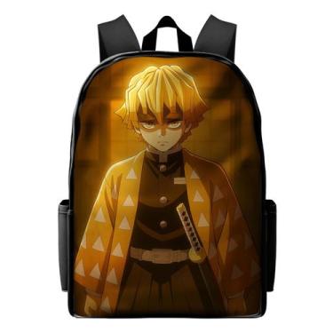 Imagem de Mochila Escolar Volta As Aulas Estampa Anime Zenitsu - Stampnew