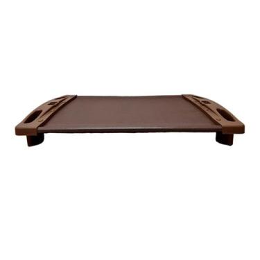 Imagem de Cama Pet Elevada para Cachorro Porte Grande Marrom AmoAmora - AmoAmora