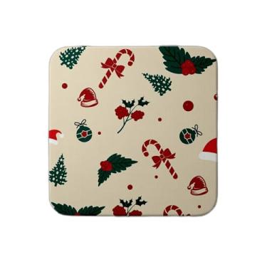 Imagem de Ladrilho Decorativo de Cerâmica Natalino Sem Costura para Decoração de Festas