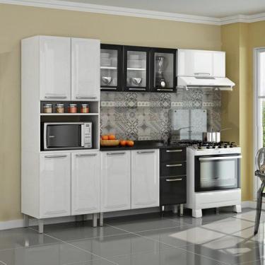 Imagem de Cozinha Itatiaia Tarsila Compacta 4 Pecas 3 Vidros Paneleiro Forno Bra
