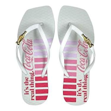 Imagem de Chinelo Coca Cola Napoles Square Feminino-Feminino