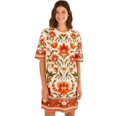 Imagem de Vestido Tshirt Farm Rio Big Natália-Feminino