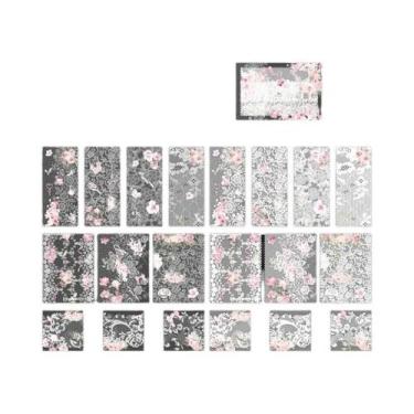 Imagem de Papel Decorativo Vintage De Renda 20 Peças Para Planner Scrapbooking J