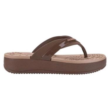 Imagem de Tamanco azaleia plataforma marilia 19298, Marrom cafe med, 37