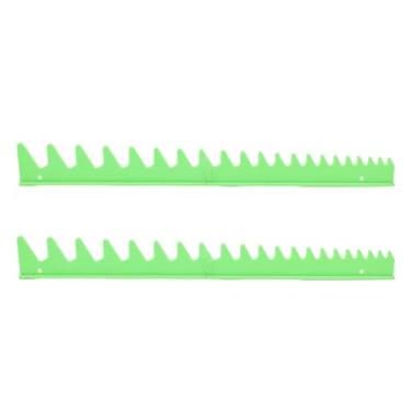 Imagem de aqxreight Conjunto de Trilho de Chave, Organizador Magnético, Rack para Caixa de Ferramentas, Armazenamento de Gaveta, Oficina, Garagem, Pais, Plástico (GREEN)