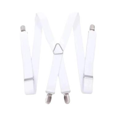 Imagem de Conjunto De Suspensórios Elásticos Ajustáveis Para Adultos E Crianças,