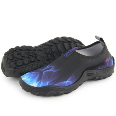 Imagem de Sapatilha Aquática Híbrida Neoprene Náutica Canoagem Mergulho - Bono R